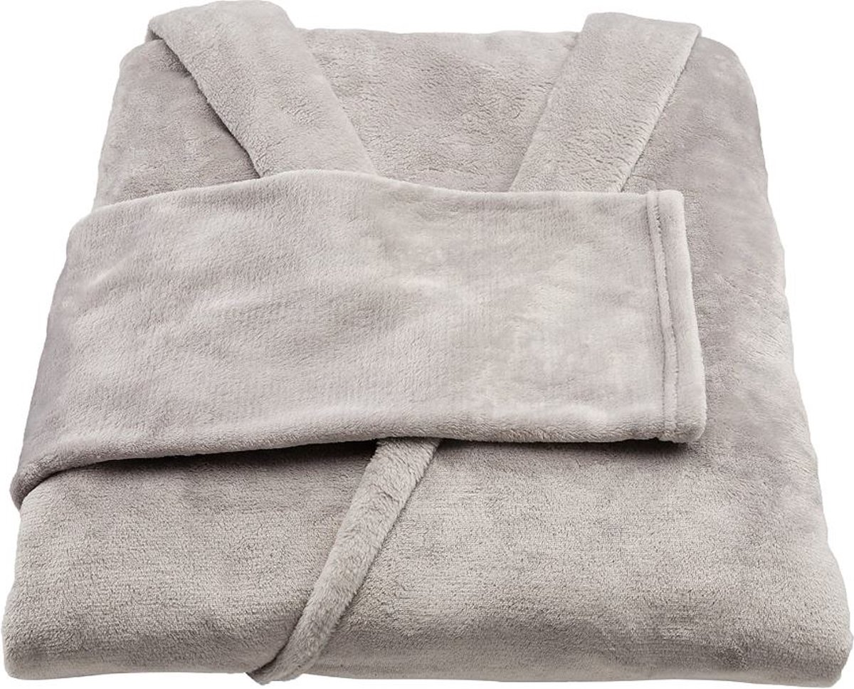 Fleece deken met mouwen - beige