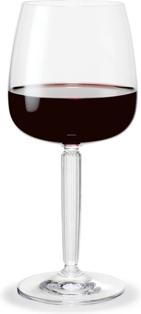 Kähler Hammershoi rode wijn glas set van 2 helder