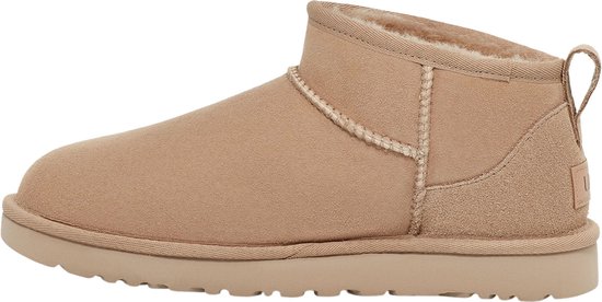 UGG Enkellaarsjes Dames / Laarzen / Damesschoenen - Suède - 1116109 - Zand  - | bol.com