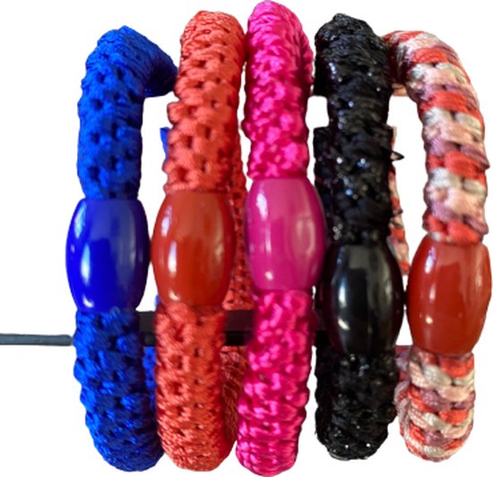 9 STKS Armband Elastisch 0,8 mm Armband Kralen Draad