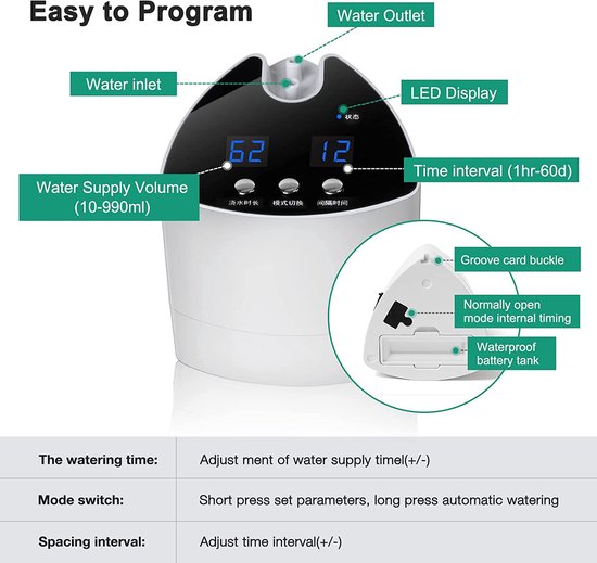 Ontdek de fabrikant automatisch planten water geven binnenshuis