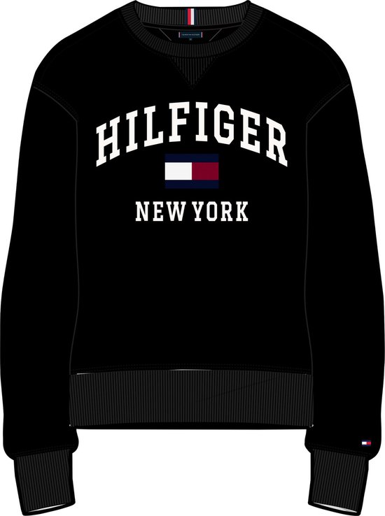 Tommy Hilfiger Heren Sweater Zwart maat XS | bol.com