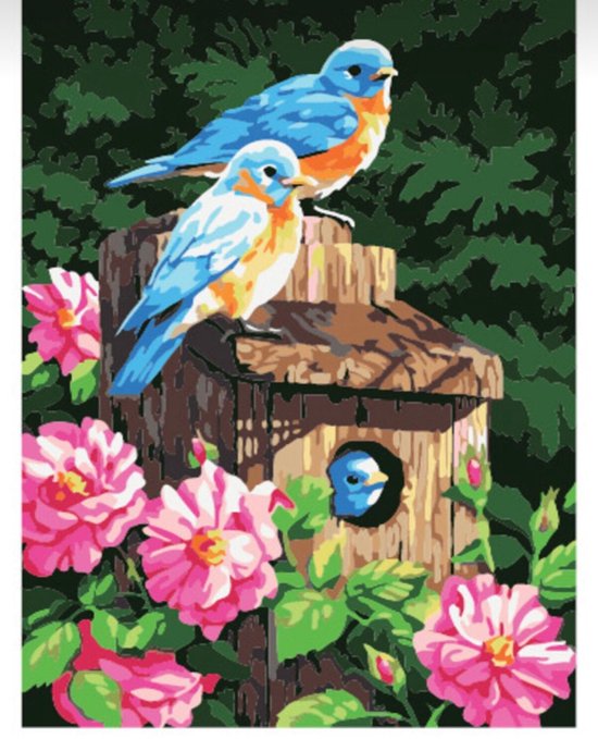 Sakura Schilderen Op Nummer Painting by Number | Arty Bee