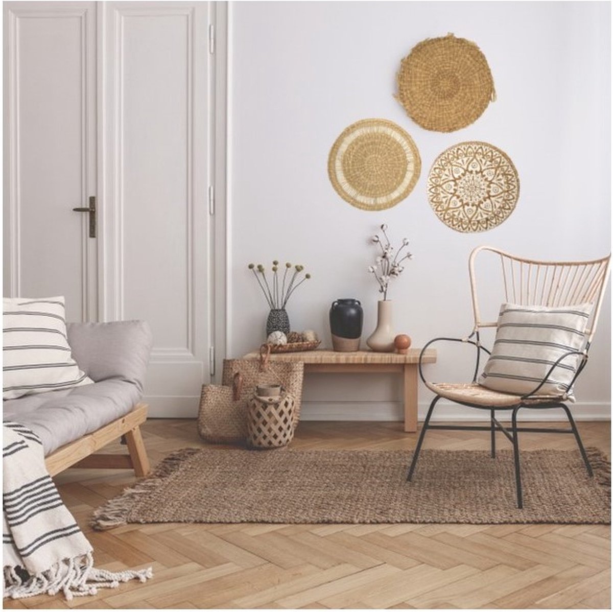 Vind rieten wanddecoratie op - april 2026