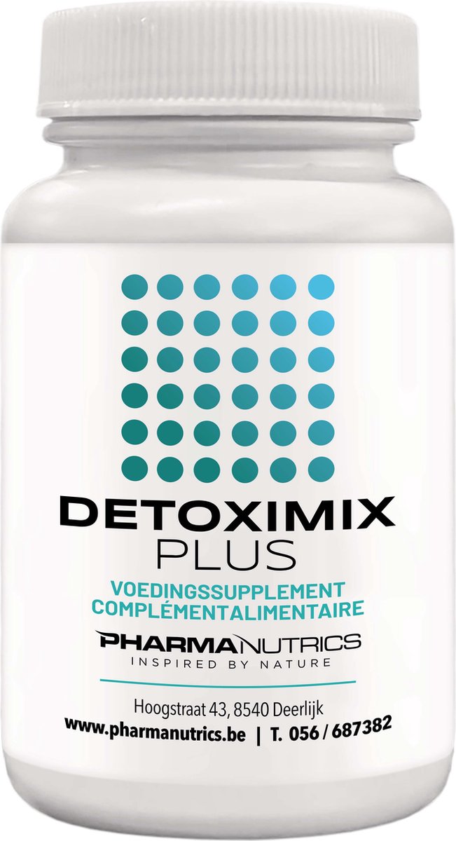 Goedkoopste DETOXIMIX PLUS 60 V-CAPS PHARMANUTRICS // DETOX KUUR // ANTI OXIDANTEN // MARIADISTEL // SELENIUM//CHOLINE// N-ACETYL L-CYSTEINE