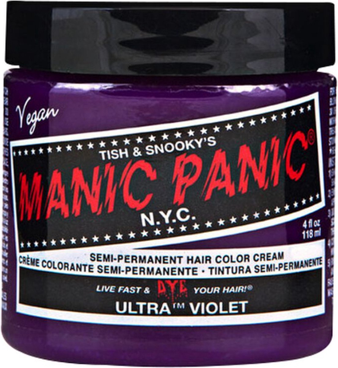 Ontslag Geweldige eik vrijdag Manic Panic Classic Ultra Violet - Haarverf | bol.com