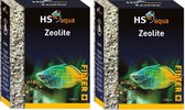 HS- Aqua - Zéolite - Matériau filtrant - Contenu : 1 litre - 2 pièces