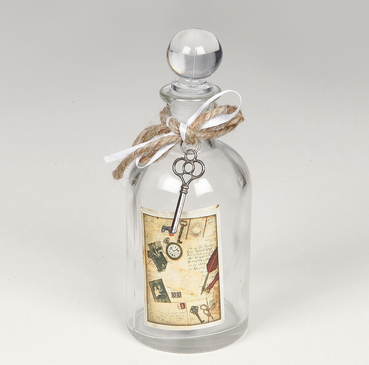 Parfumflesje - Handgemaakt - Glas - Decoratie - Sierflessen - Glazen fles - Decoratieve fles