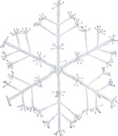 Flocon de neige de luxe Oneiro 80cm - 288LED - noël - sapin de noël - vacances - hiver - éclairage - intérieur - extérieur - ambiance