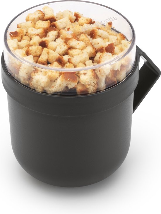 Brabantia Make & Take Rond Mug 0,6 L Gris, Transparent 1 pièce(s)