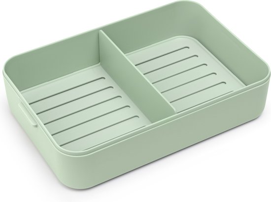 Brabantia Make & Take Bento Lunchbox - Grand - Plastique - Vert jade