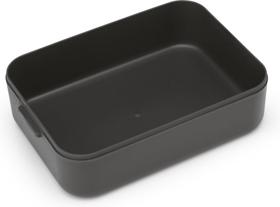 Boîte à lunch Brabantia Make & Take - Medium - Plastique - Gris foncé