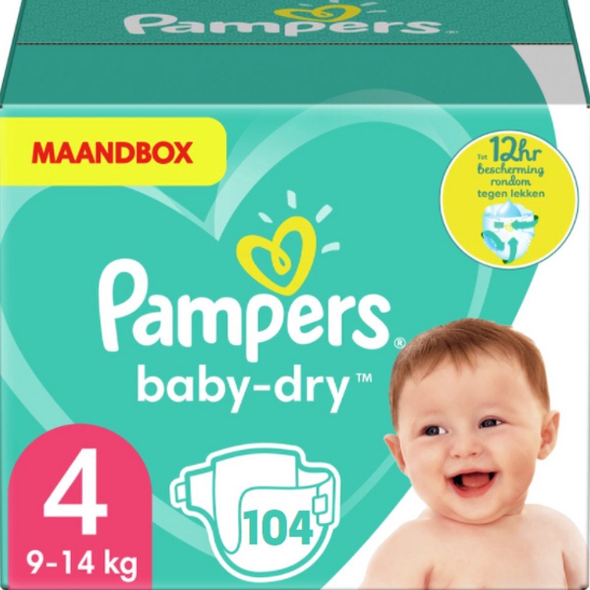 Pampers Baby-Dry Pants Maxi taille 4, 9-15 kg 42 pièces