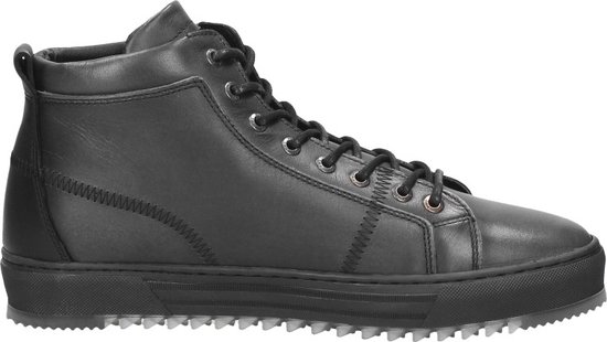 PME Legend Titon Hoge sneakers - Leren Sneaker - Heren - Zwart - Maat 46