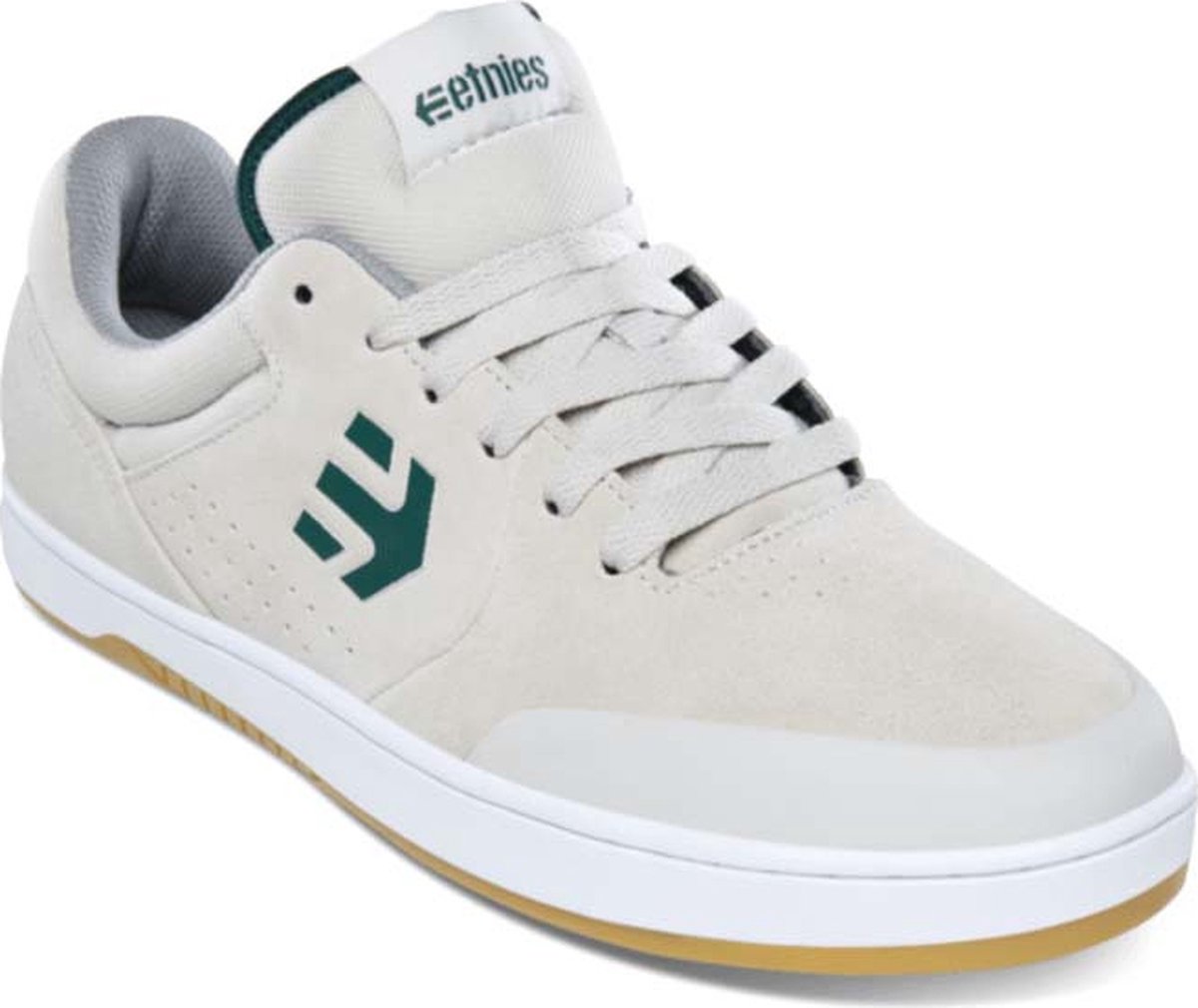 Etnies - Marana - Maat 42.5 - Wit - Groen - Skate schoen - Casual schoen