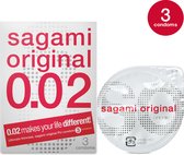 Sagami Original latexvrij condooms - 3 stuks