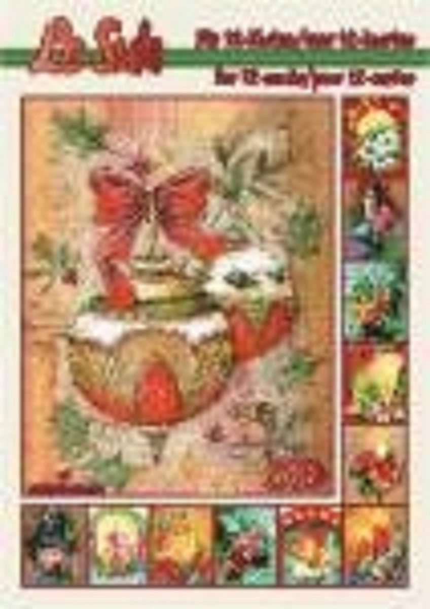 3D Boekje Kerstsfeer