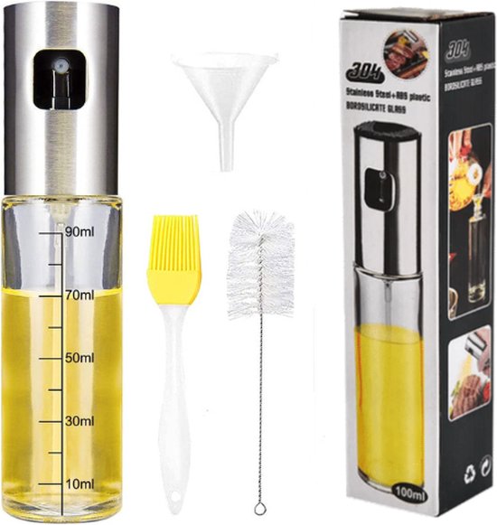 olijfolie sprayer Inclusief accessoires Oliefles cooking spray