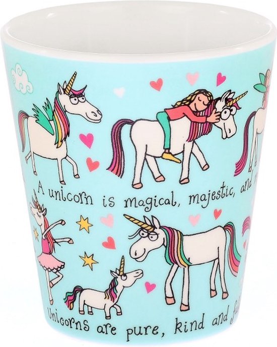 heel klein Eenhoorn kinder melamine bekertje (8 x 7 cm) - Tyrrell Katz van Tyrrell Katz — afbeelding 5