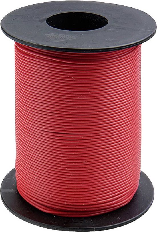 Rouleau De Fil De Câblage électrique Donau Elektronik - 1 X 0.25 Mm², Noir, 25 M