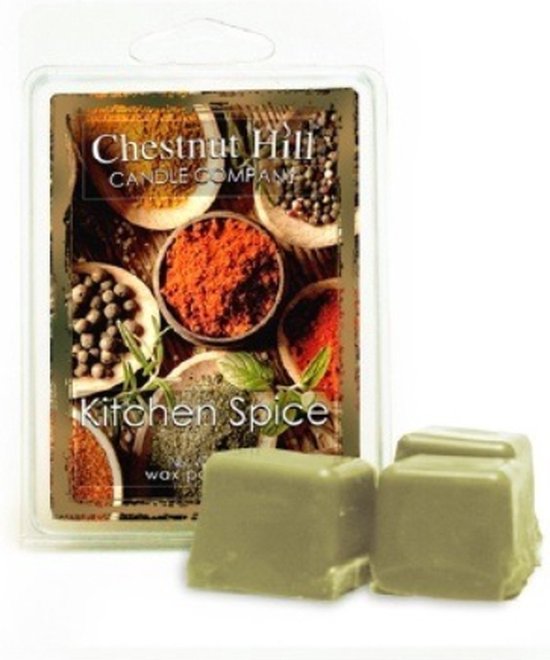 CHESTNUT HILL Candles waxmelt 85 gram 6 blokjes Kitchen Spice