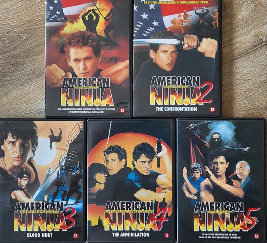 American Ninja  compleet collection 1 / 5