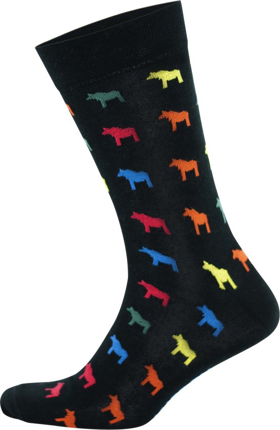 GoWith - chaussettes en coton - chaussettes au design suédois - 5 paires - cadeaux amusants - chaussettes amusantes - chaussettes pour la maison - chaussettes chaudes - chaussettes pour femmes - chaussettes pour hommes - taille 39-42