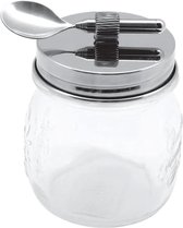 HappyTappi - Dessert pot - RVS deksel met telescopische lepel - 250 ml