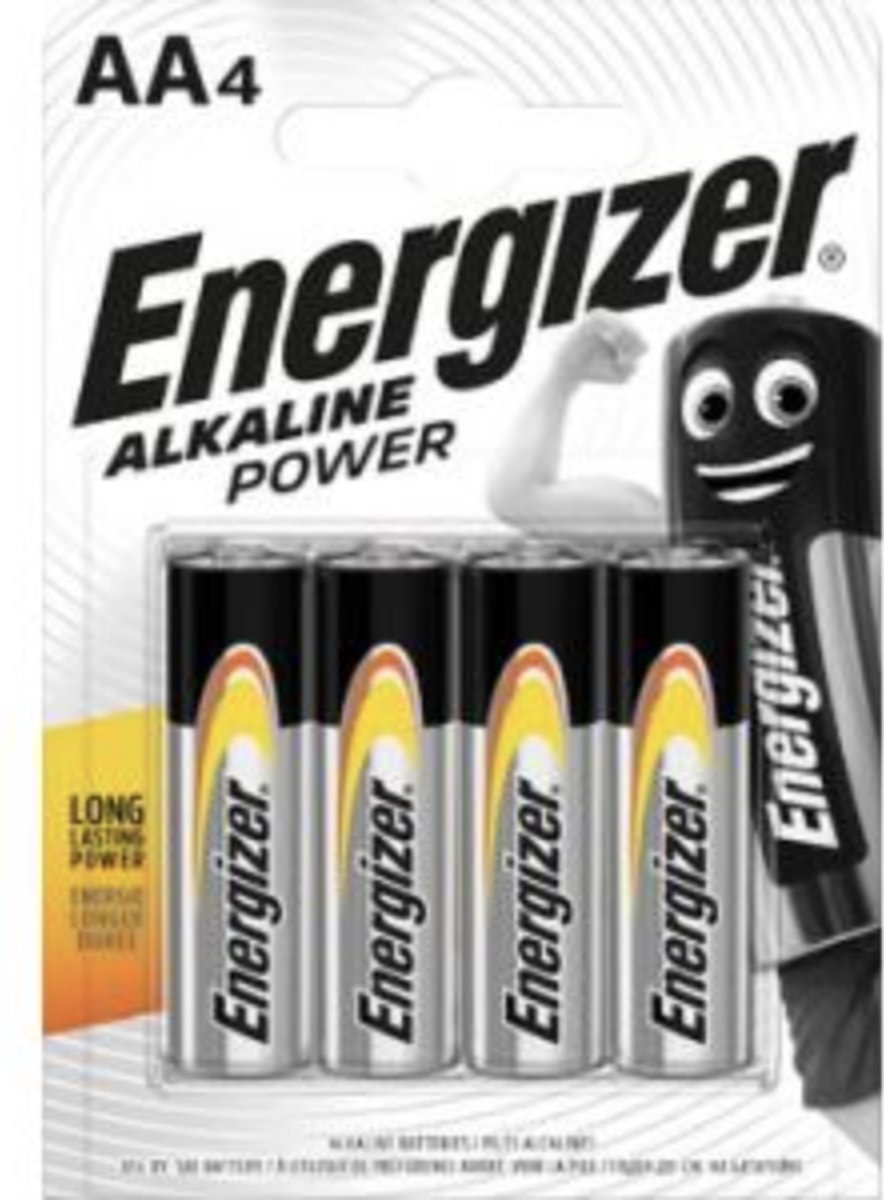 Energizer - AA Alkaline - LR6 - 20 stuks - Long lasting power