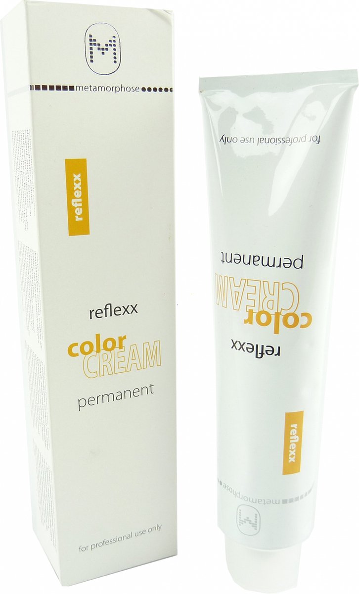 Metamorphose Reflexx Color Cream Permanente haarkleuring 120ml - 05.666 Light Brown Extra Intense Red / Hell Extra Intensiv Rotbraun