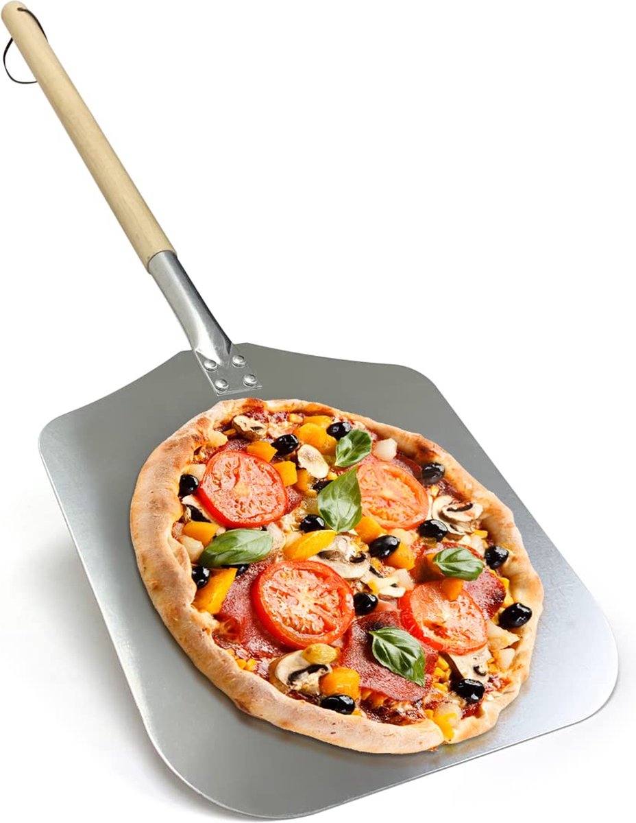 Joejis Pizzaschep, Pizzaschep voor Pizza Oven Houten Pizzaschep 30,5cm x 33cm x 85cm