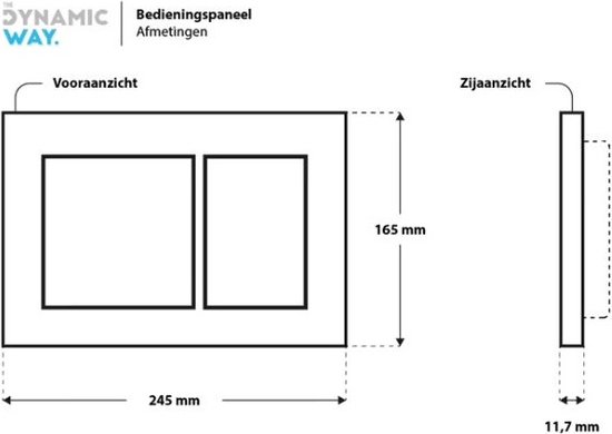 Geberit Gis easy gipskartonplaten voor toiletmodule met reservoir UP300 en UP320 front 130x130cm
