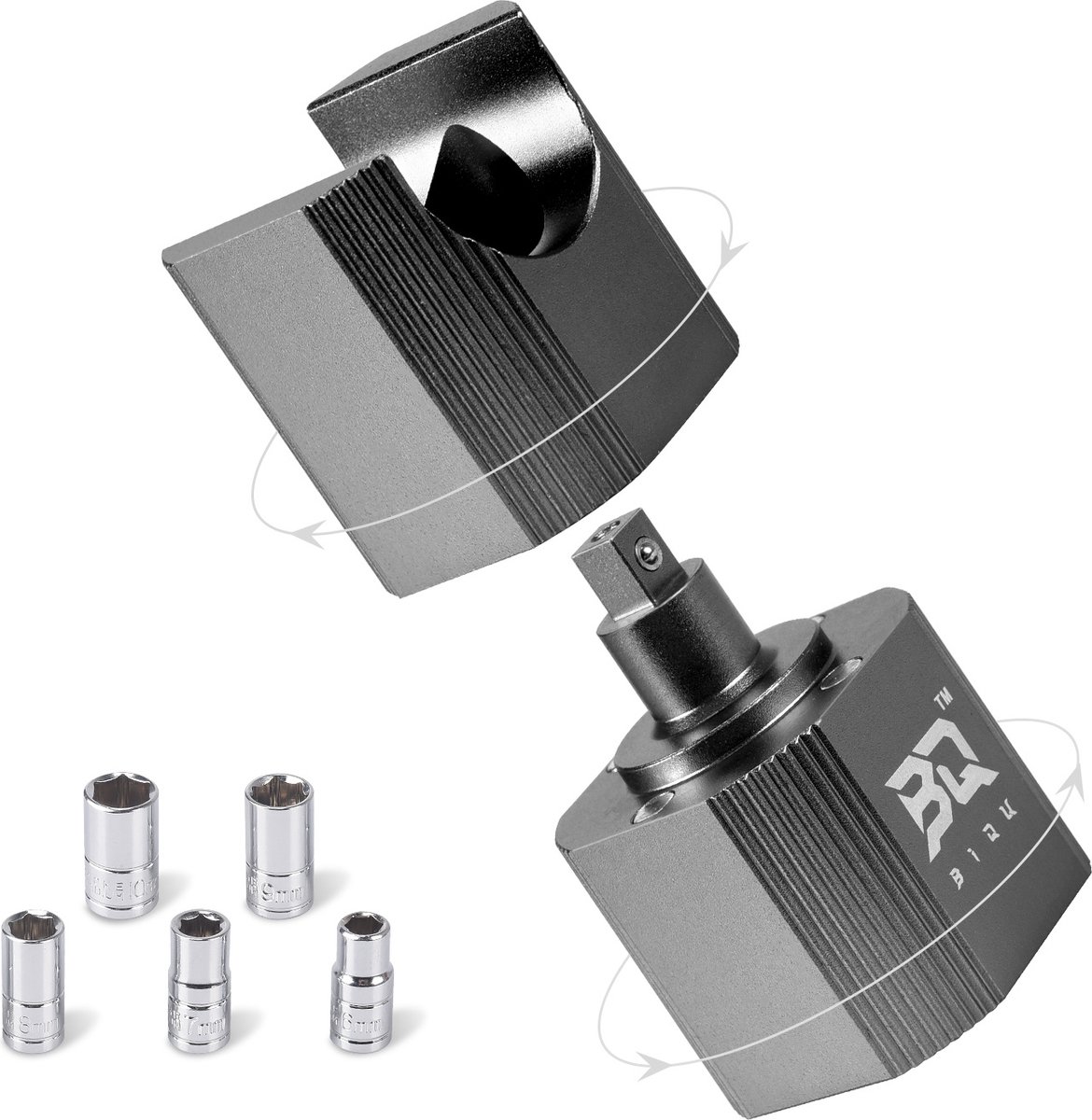 BIQU Nozzle vervanging tool 3D printer - Metaal - Handig & Snel - incl. sockets