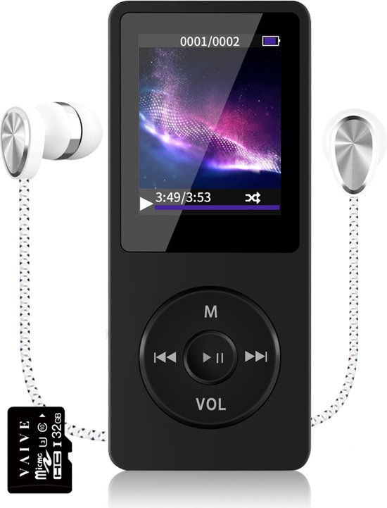 VAIVE HiFi MP3 / MP4 zwart