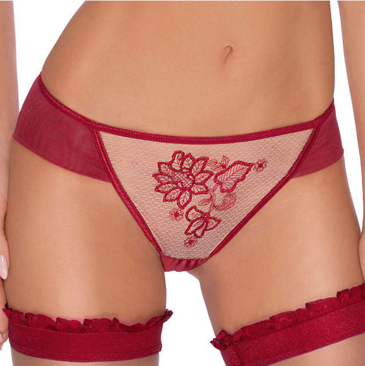 Roza- Mehendi- string-rood S