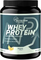 Whey Protein | Banaan | 1000 Gram | Eiwitshake | Helpt Bij Spiergroei
