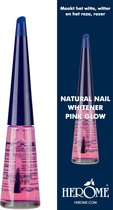 Herome Natural Nail Whitener Pink Glow Nagelverzorging - Camoufleert Verkleuringen - 10ml