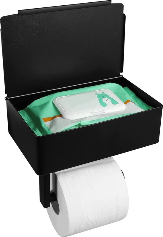 Draagbare Toiletrolhouder Voor Een Badkamer Waterd