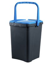 Poubelle Ecoplus 50 litres bleu - poubelle de tri - poubelle de tri - poubelle