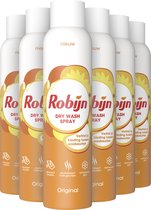 Bol.com Robijn Original Dry Wash Spray - 6 x 200 ml - Voordeelverpakking aanbieding