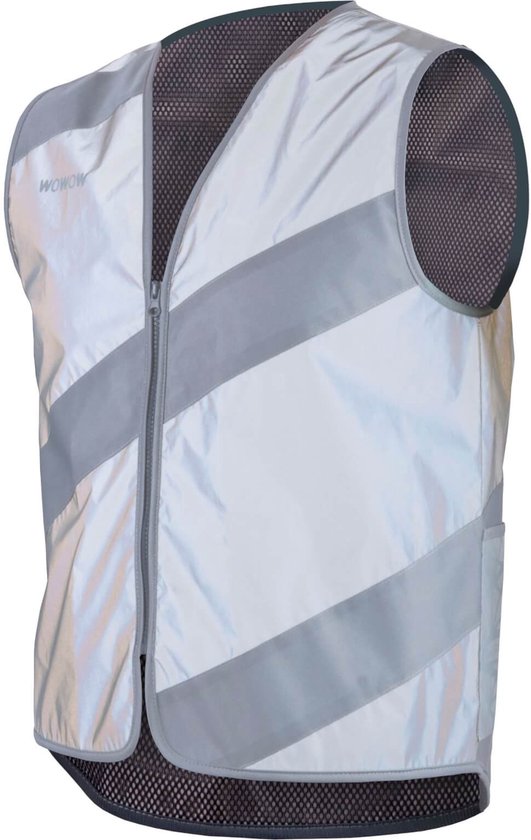 Wowow Roadie - Fietsjasje full reflective - L