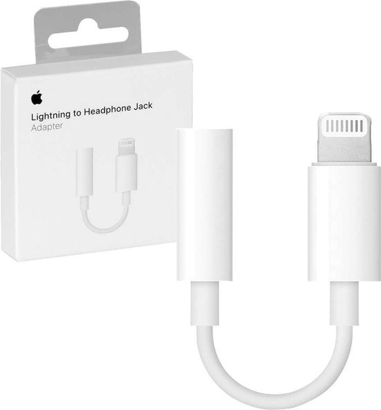 Apple Lightning to 3.5 mm Headphone Jack Adapter - Apple