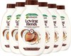 Garnier Loving Blends Kokosmelk & Macadamia Shampoo Voordeelverpakking - Normaal tot Droog Haar - 6 x 300ml