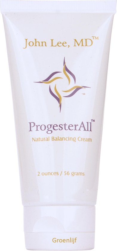 ProgesterAll - Progesteron Creme- John Lee, MD - tube 56g | bol.com