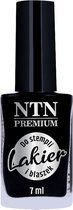DRM Stempellak NTN Premium Zwart 7ml. - Zwart - Glanzend - Gel nagellak