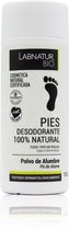 Sys LABNATUR BIO Natural voetdeodorant | Foot Deodorant Alum Powder 100gr