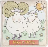 Mike & Molly badboekje schaap, badspeelgoed baby peuter speelgoed - Bambolino Toys