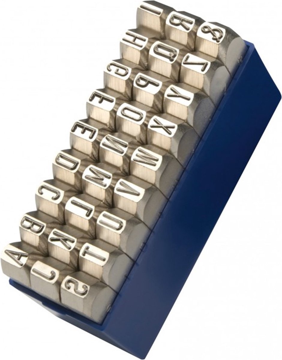 Slagletters 8Mm Set 27 Delig