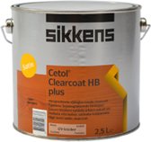 Sikkens Cetol Clearcoat HB Plus - Kleurloos - 2.5L