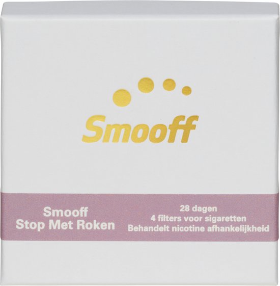Smooff Stop Met Roken, 28 dagen, 4 filters voor sigaretten